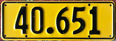 New Zealand   1961-66     License Plate • $60