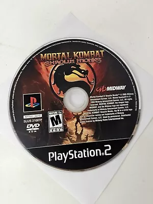 Mortal Kombat: Shaolin Monks (Playstation 2 PS2)  Disc Only NEEDS RESURFACED • $14.99