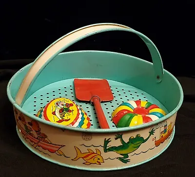 Vintage Chein Childs Sand Sifter And Shovel EXCELLENT CONDITION NEW • $125