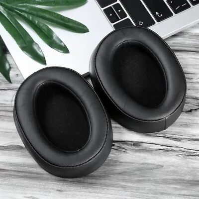$21.11 • Buy Protein Leather Earpads Cushions Sony MDR-100ABN MDR-100AAP Headset Replacement