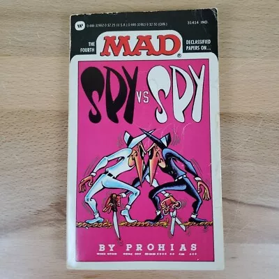 Fourth MAD Declassified Papers On Spy Vs Spy By Prohias 1974 Vintage PB Warner • $8.96