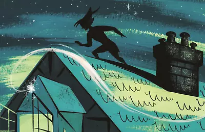 Mary Blair Peter Pan Shadow Concept Poster Print 11x17 Disney • $16.19