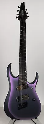 Ibanez Axion Label RGD71ALMS Electric Guitar - Black Aurora Burst - Maxed Truss • $565