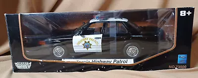 2002 Ford  Crown Victoria CHP California Highway Patrol Diecast  1/18 • $99.99