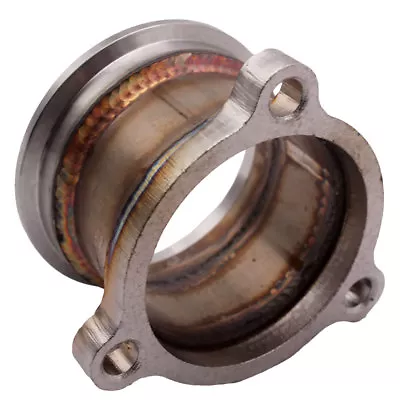 T3 T4 T04E 2.5  3 Bolt TO 2.5  V-Band Turbo Converter Down Adapter Flange Pipe • $32.99