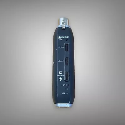 Shure X2U Blue Monitor Microphone 48V USB Signal Adapter • $64.99