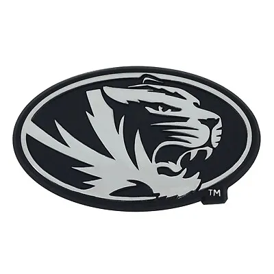 Fanmats NCAA Missouri Tigers Diecast 3D Chrome Emblem Car Truck RV • $8.49