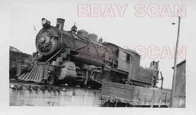 8j671 Rp 1933 Detroit & Mackinac Railroad 2-8-0 Loco #151 • $15.16