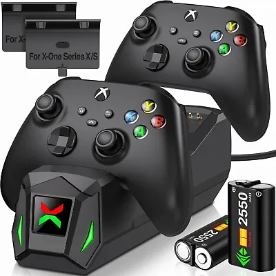 Battery Pack For Xbox One Elite Series X S Controller Dual Charging Dock Station • $24.99