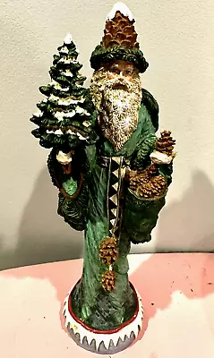 Tall Christmas Santa Figurine Marjorie Sarnat Midwest Of Cannon Falls 11.75  • $17