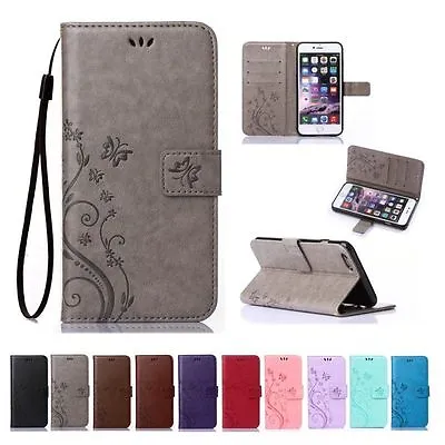 Luxury Magnetic Cover Stand Wallet Leather Case For Apple IPhone 5/6//7/8/X/Plus • $8.39