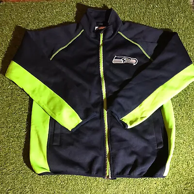 £19.95 • Buy Seattle Seahawks Jacket Full Zipper L