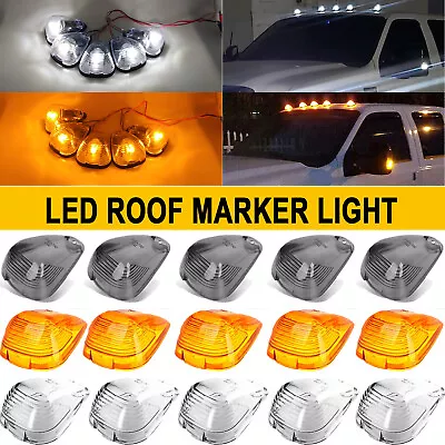LED Cab Roof Running Marker Light Cover Lens For Ford F250 F350 Super Duty 99-16 • $9.98