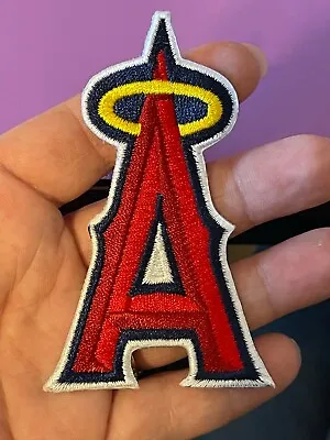 Angels Patch LA Angels Patch 3.5  Tall Los Angeles Patch Angels A Halo Patch MLB • $5.99