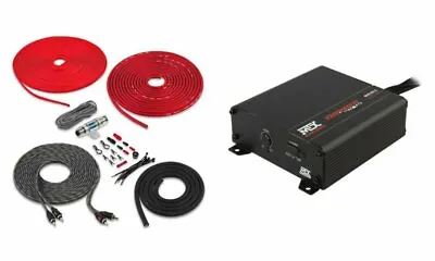 MTX MUD100.2 400W Compact 2-Channel Power Sports Amplifier W/ Free Belva Amp Kit • $199.95