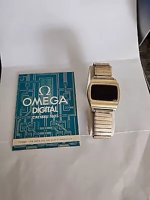 Vintage Omega Red LED Watch • $1300