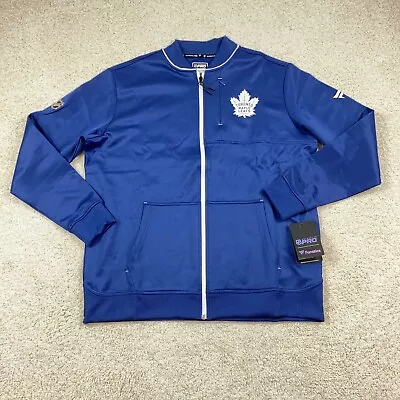 Fanatics Toronto Maple Leafs Mens Large Full Zip Track Jacket Blue New • $33.99