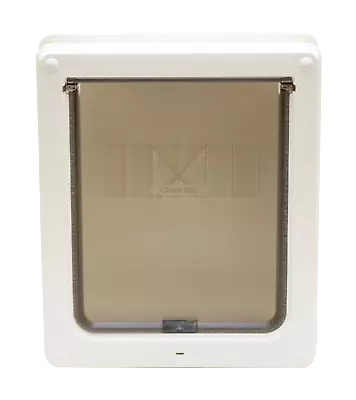 £29.99 • Buy Closer Pets Medium Magnetic Dog Door - White Lockable Dog Door Flap