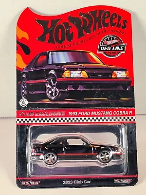 Red Line Club MEMBERSHIP 2023 RLC '93 Ford Mustang Cobra R  + FREE MYSTERY MODEL • $65