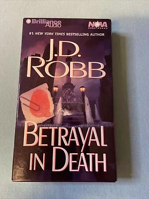 Betrayal In Death J.D. Robb Abridged Audiobook Book On Tape • $14.50