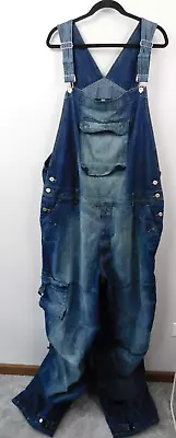 Vintage Marithe Francois Girbaud Mens XXL Overalls Denim Baggy 90s Y2K Hip Hop • $199.99