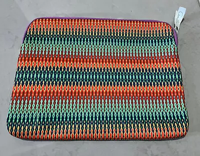 Camilla Franks Neoprene Clutch Tablet Sleeve Zigzag Chevron • $24