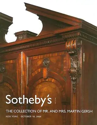 Sotheby's / The Martin Gersh Antique Collection Post Auction Catalog 2006 • $14.95