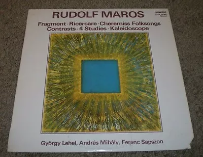 Maros Fragment Kaleidoscope Lehel Mihaly Sapszon~NM Hungary Import~Insert • $17.95