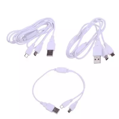 Mini-usb Micro USB To USB 2 In 1 Charging Y Splitter Cable Fast Charging Cable • $7.24