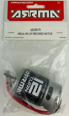 ARRMA MEGA 550 12T Brushed Motor AR390175 Remote Control RC SEALED NEW • $17.48