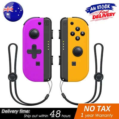 Wireless Joy Con Joypad Replacement For Switch/Lite/OLED Nintendo Switch &Strap • $10.99