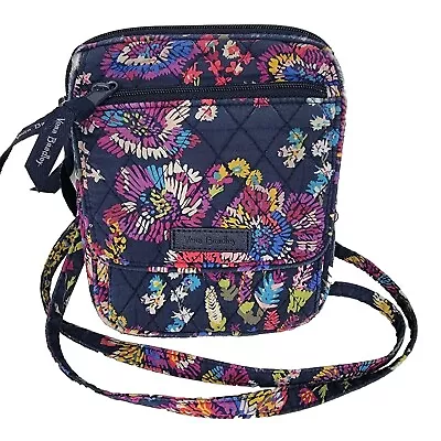 Vera Bradley Mini Hipster Crossbody Bag Floral Vintage • $10.95