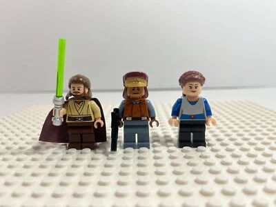 $56 • Buy LEGO Starwars: Captin Panaka + Padme Amidala + Qui-Gon Jinn Minifigs From 7961