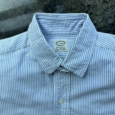 Kamakura Shirts Graham Marsh Collection Blue Oxford Made In Japan L Vintage Ivy • $55