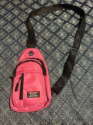 Pink Crossbody Black Lives Matter Satchel  • $13