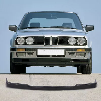 Lower Valance Unpainted Front Lip Spoiler For BMW E30 3 Series 84-92 MTech Style • $48.32