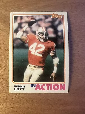 1982 Topps - #487 Ronnie Lott (RC) • $2