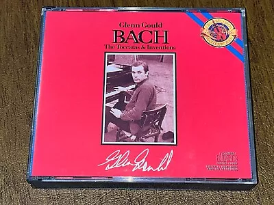 Gould-bach:toccatas & Inventions/original Cbs Masterworks 2cd Usa By Dadc • $0.99