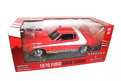 Starsky And Hutch 1976 Ford Gran Torino Greenight 1:24 Diecast Car NEW IN BOX • $29.99