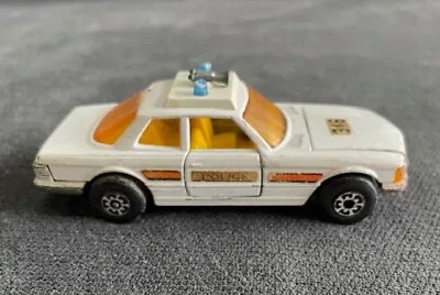 MATCHBOX  Super Kings  350 SLC MERCEDES  POLICE CAR  1974 • $20