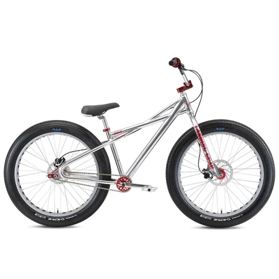 $1340 • Buy SE Bikes Fat Quad 26  Cruiser BMX Bike Chrome/ Red **SALE**