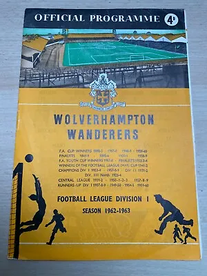 Wolverhampton Wanderers Programmes • £1.50
