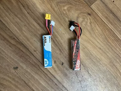 BetaFPV 450mAh 2s Lipo Battery’s (pair) • £0.99