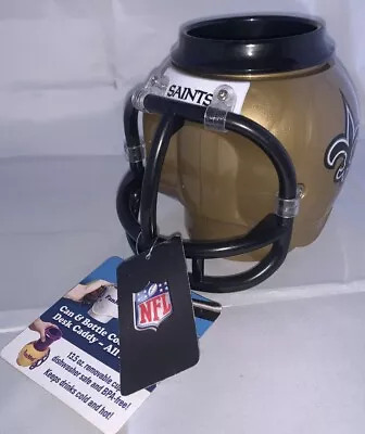 New Orleans Saints NFL  Helmet  Removable Cup Black/Gold Mini FanMug • $24.99