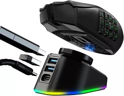 Mouse Dock Compatible With G502/G502 X/G703/G903 Lightspeed/G Pro WirelessNEW-AU • $59.80