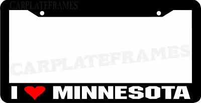 I LOVE Minnesota License Plate Frame  • $7.99