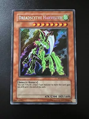 Dreadscythe Harvester RP02-EN100 Secret Rare Retro Pack 2 VG/Near Mint Yugioh • £31.49