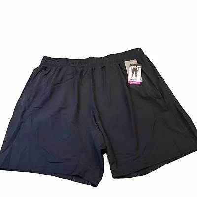 NEW! 90 Degree By Reflex Men's Flex Short Black Pockets Cool Activewear XXL • $24.99