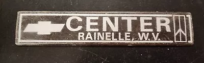 Center --Rainelle W.V..--Vtg Plastic Dealer Emblem Car Vintage SM6102  • $17.99