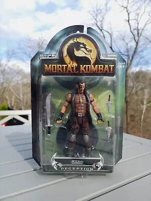 Mortal Kombat Action Figure Kano NEW SEALED MK DECEPTION Midway Jazwares 2005 • $110